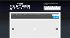 Desktop Screenshot of fruitbeerfest.com